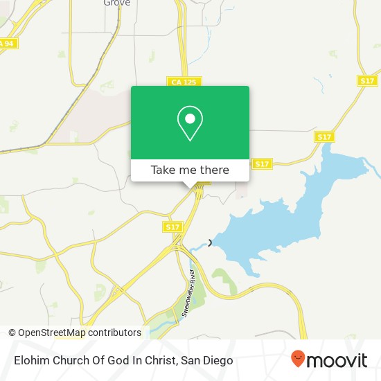 Mapa de Elohim Church Of God In Christ