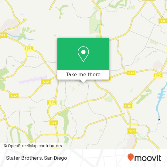 Stater Brother's map