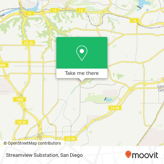 Streamview Substation map