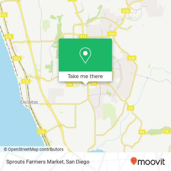 Mapa de Sprouts Farmers Market