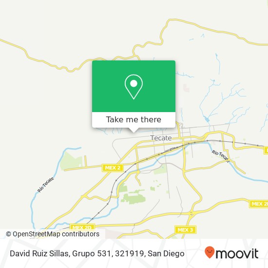 David Ruiz Sillas, Grupo 531, 321919 map