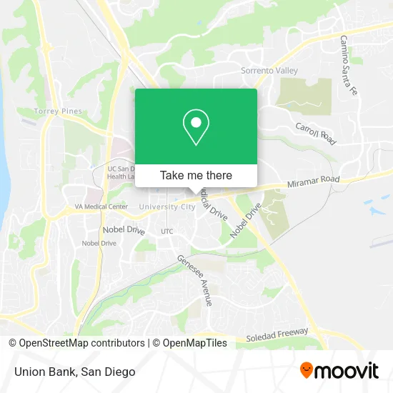 Mapa de Union Bank