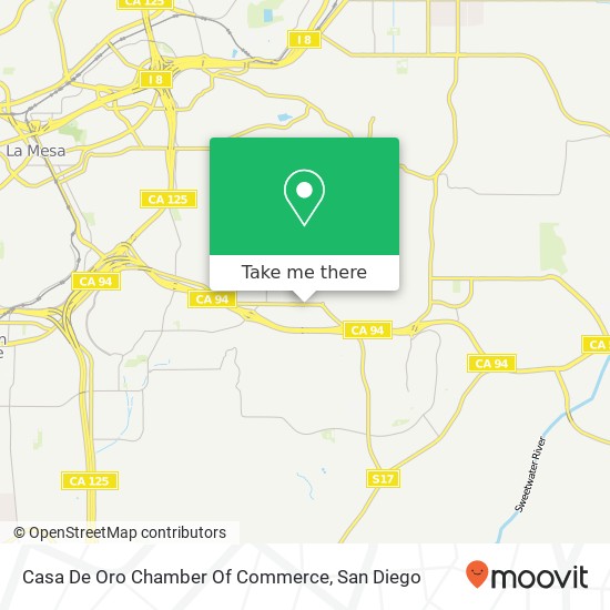 Mapa de Casa De Oro Chamber Of Commerce