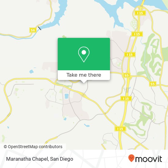 Maranatha Chapel map