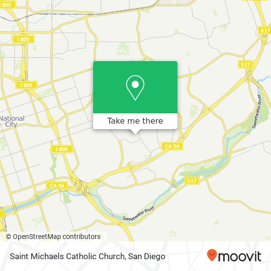 Mapa de Saint Michaels Catholic Church