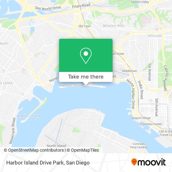 Mapa de Harbor Island Drive Park