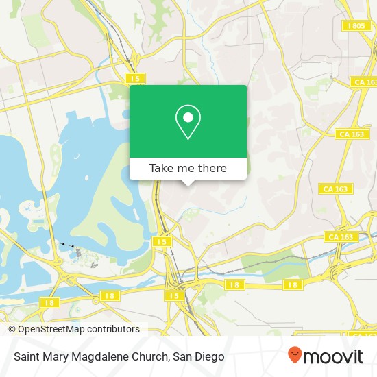 Saint Mary Magdalene Church map