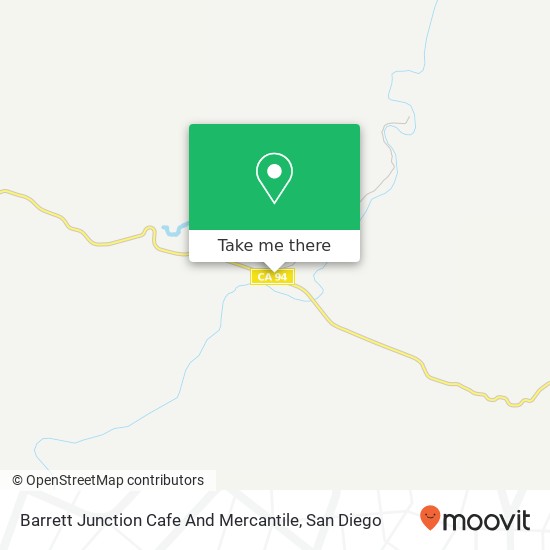 Barrett Junction Cafe And Mercantile map