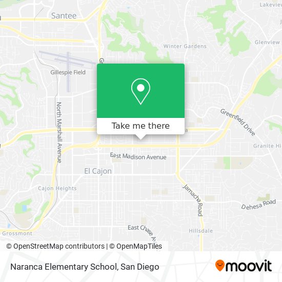 Mapa de Naranca Elementary School