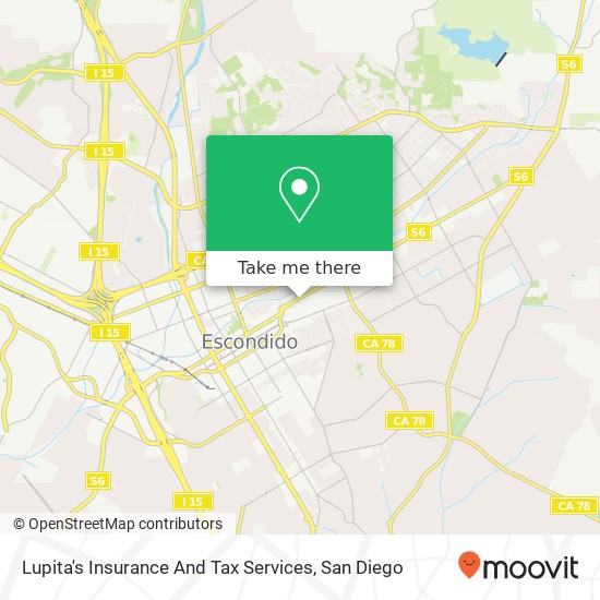 Mapa de Lupita's Insurance And Tax Services