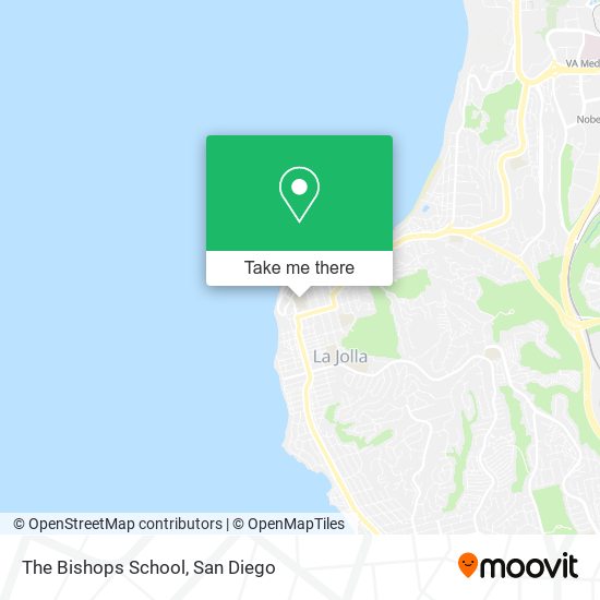 Mapa de The Bishops School