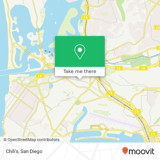 Chili's map