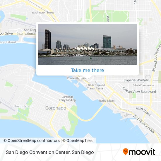 San Diego Convention Center map