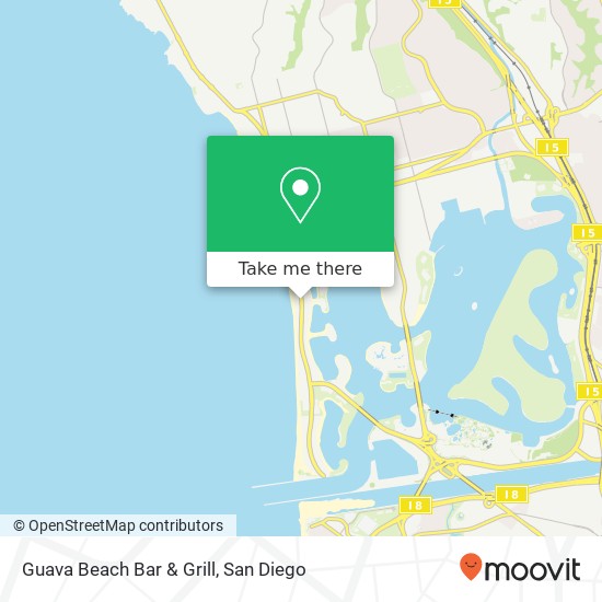 Mapa de Guava Beach Bar & Grill