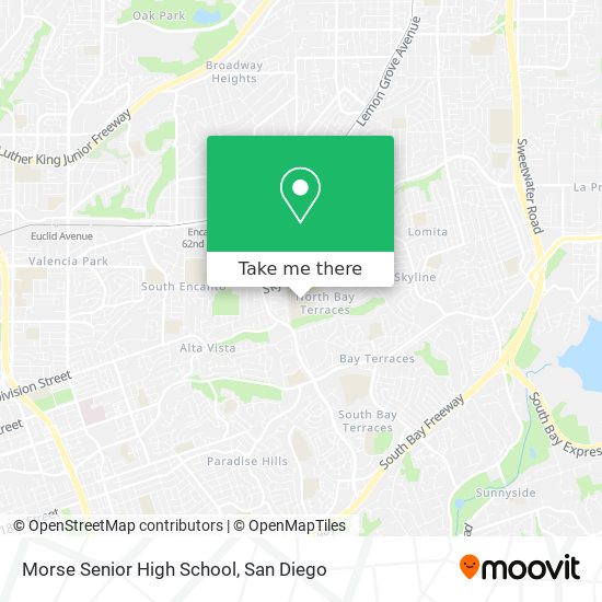Morse Senior High School map
