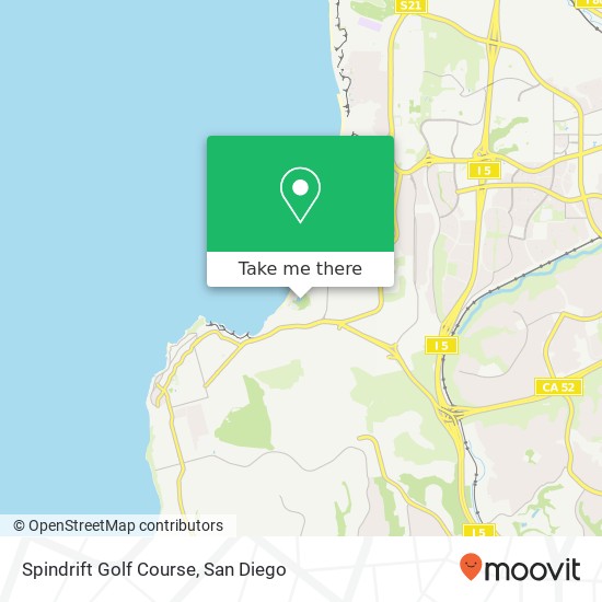 Spindrift Golf Course map