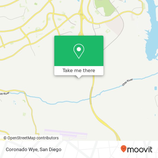 Mapa de Coronado Wye