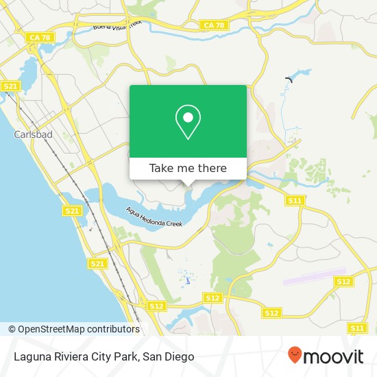 Laguna Riviera City Park map