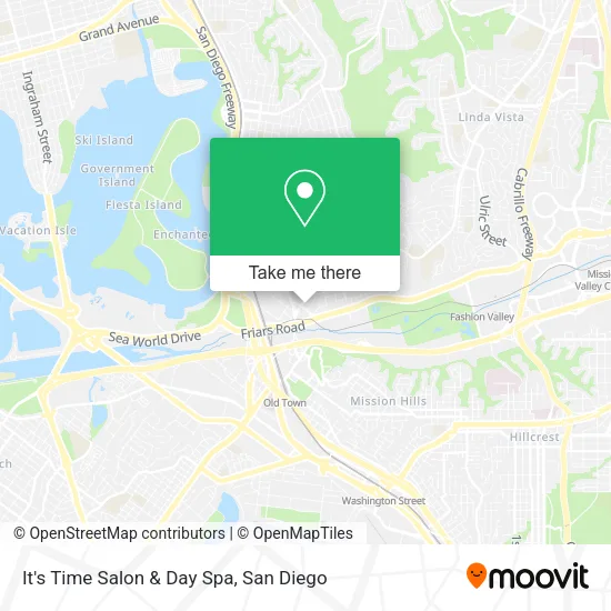Mapa de It's Time Salon & Day Spa