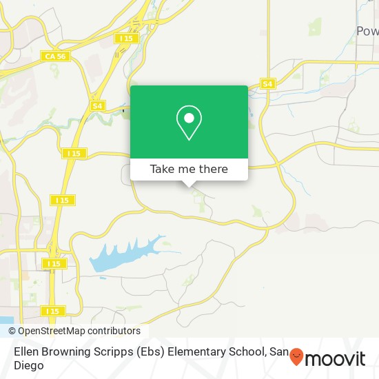 Ellen Browning Scripps (Ebs) Elementary School map