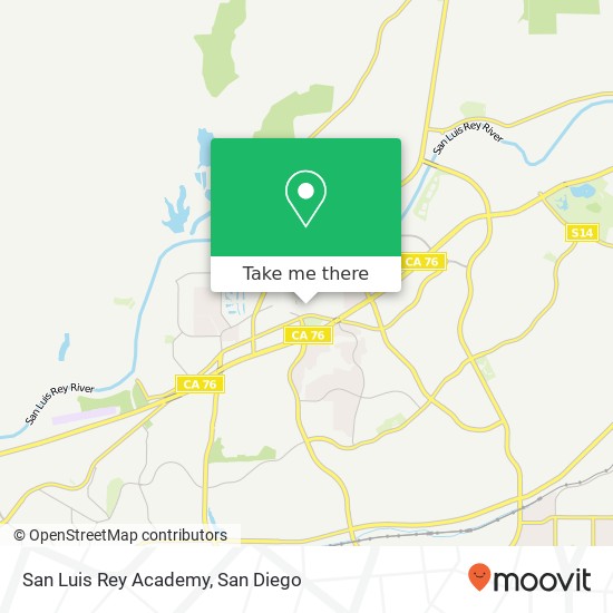 Mapa de San Luis Rey Academy