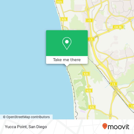 Yucca Point map