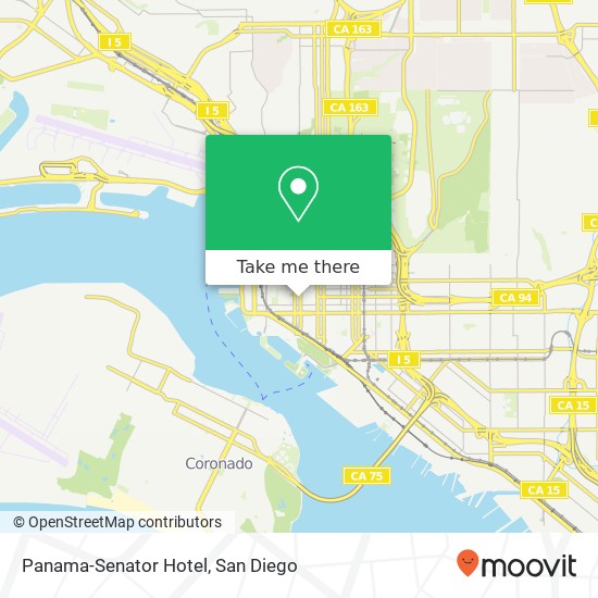 Panama-Senator Hotel map