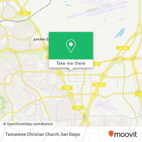 Taiwanese Christian Church map