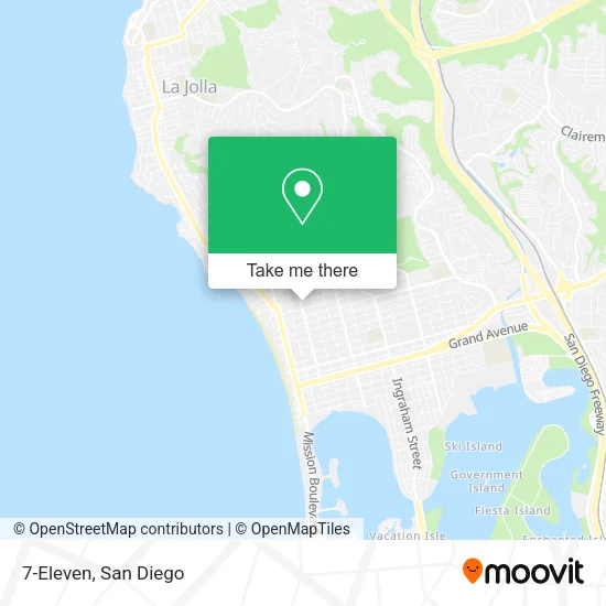Mapa de 7-Eleven