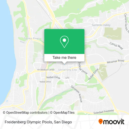 Mapa de Freidenberg Olympic Pools