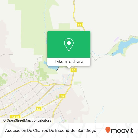 Asociación De Charros De Escondido map