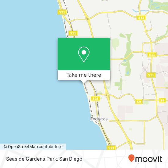 Mapa de Seaside Gardens Park