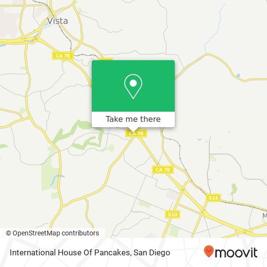 Mapa de International House Of Pancakes