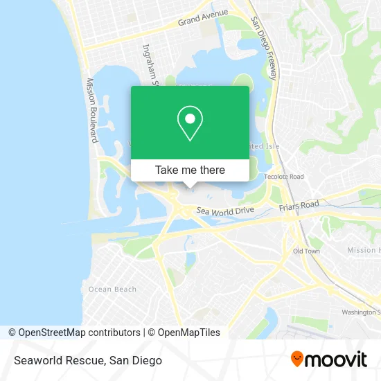 Mapa de Seaworld Rescue