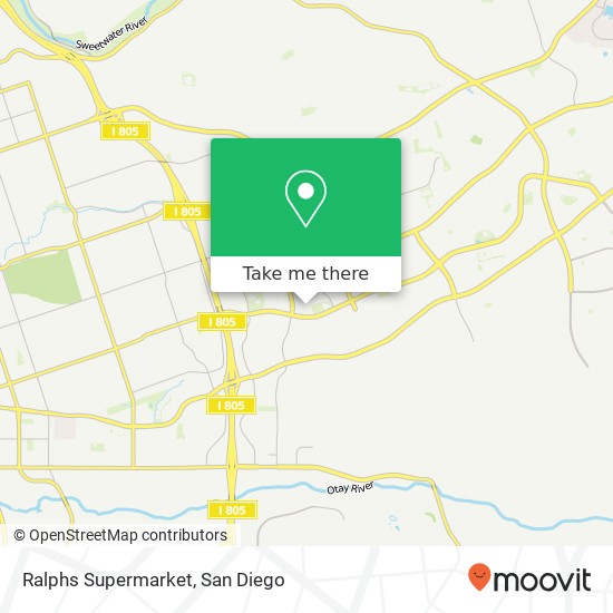 Ralphs Supermarket map