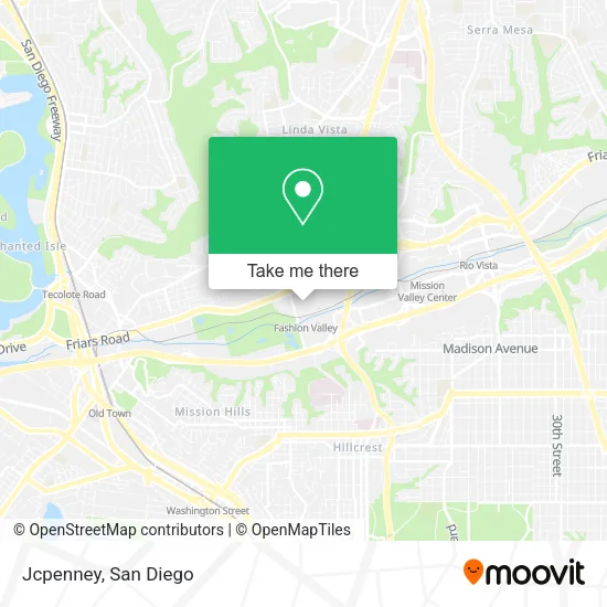 Jcpenney map