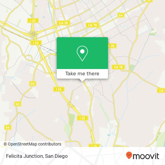 Mapa de Felicita Junction