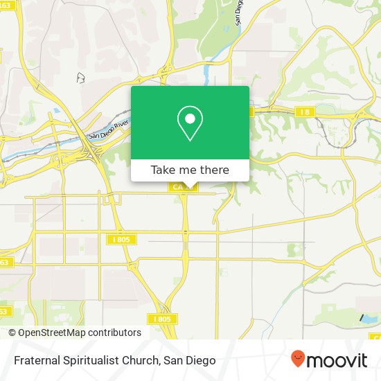 Fraternal Spiritualist Church map