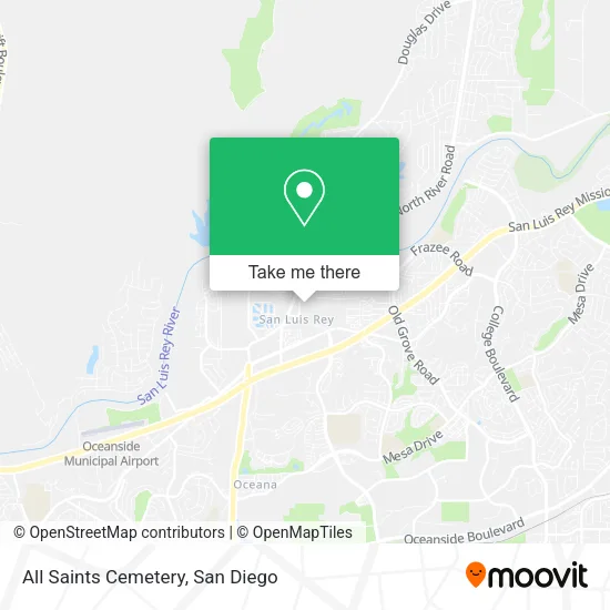 Mapa de All Saints Cemetery