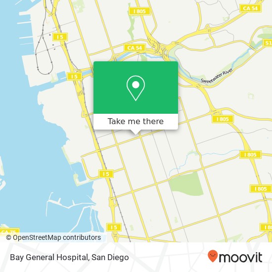 Mapa de Bay General Hospital