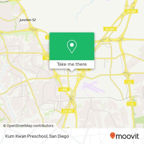 Mapa de Kum Kwan Preschool