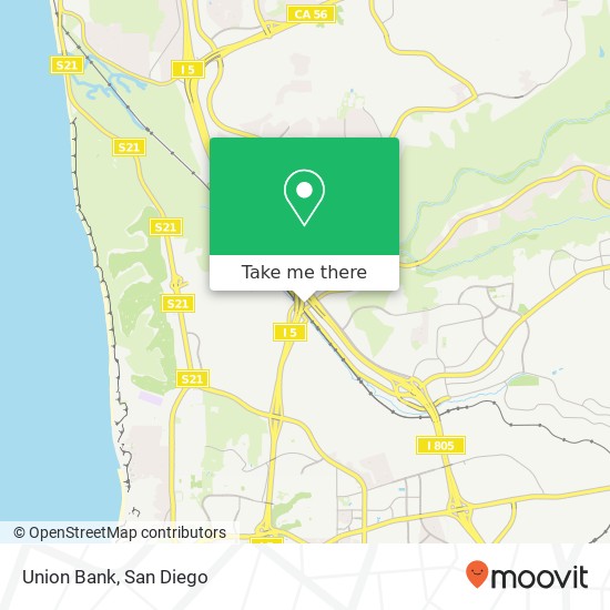 Union Bank map