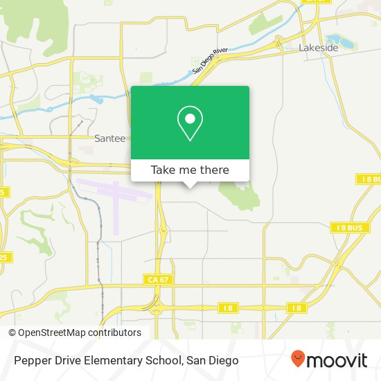 Pepper Drive Elementary School map