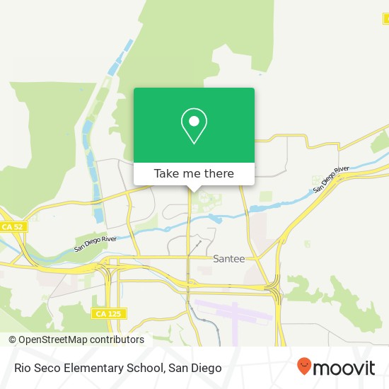 Mapa de Rio Seco Elementary School