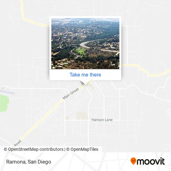 Ramona map