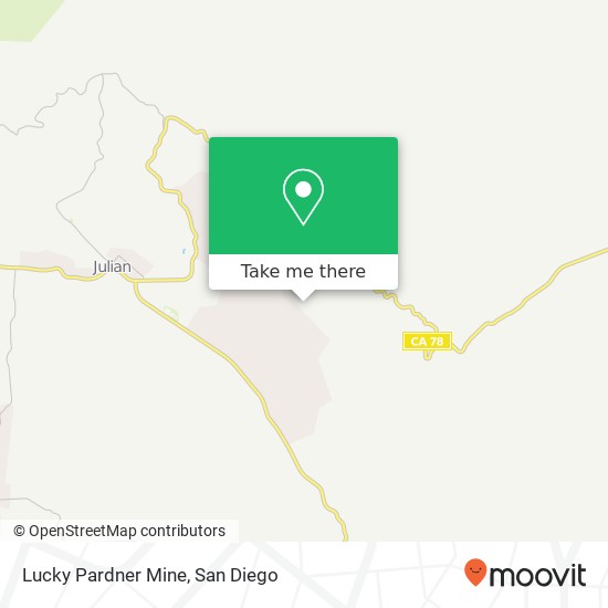 Mapa de Lucky Pardner Mine