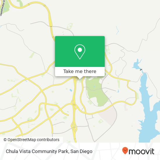 Chula Vista Community Park map