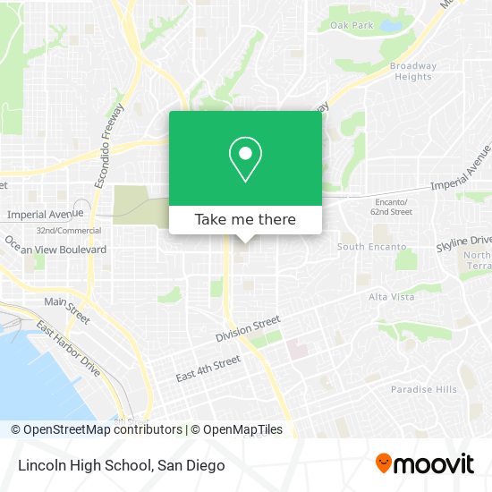 Mapa de Lincoln High School