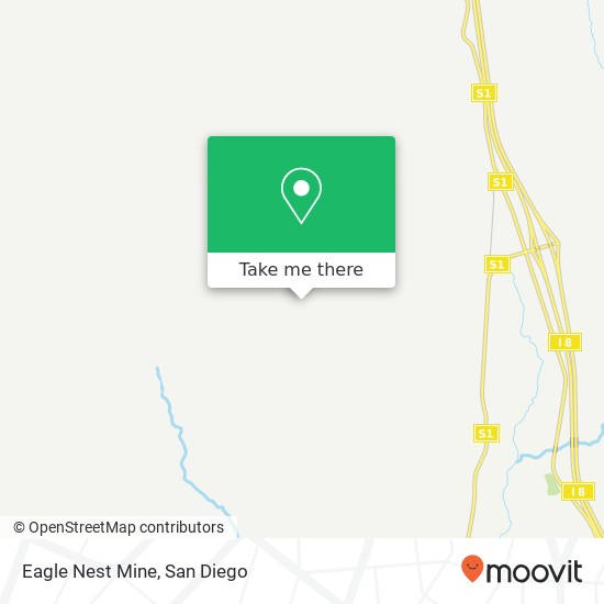 Mapa de Eagle Nest Mine