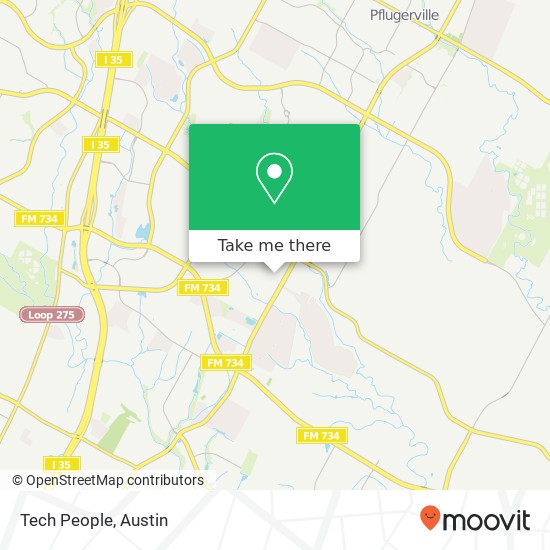 Tech People map